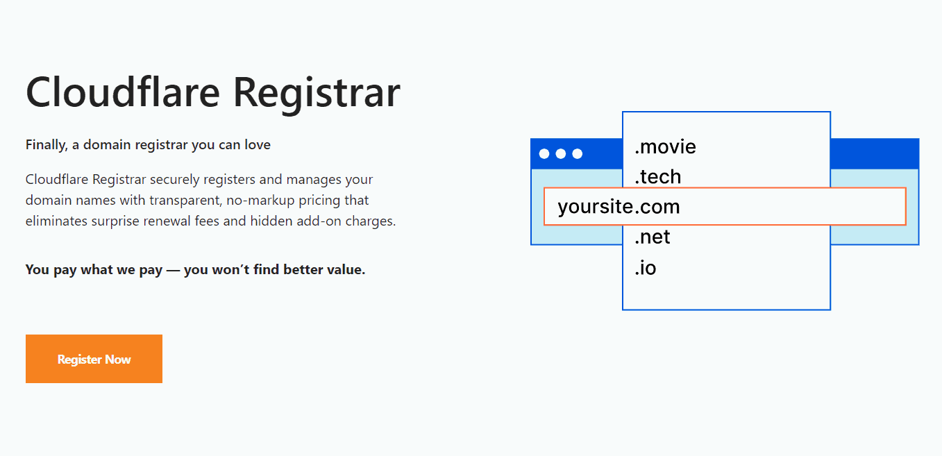 Cloudflare registrar Cloudflare registrar
