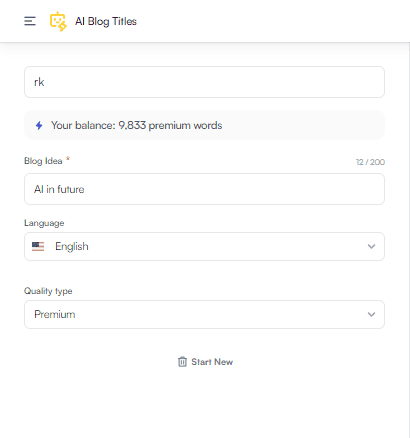 AI blog title writesonic AI blog title writesonic