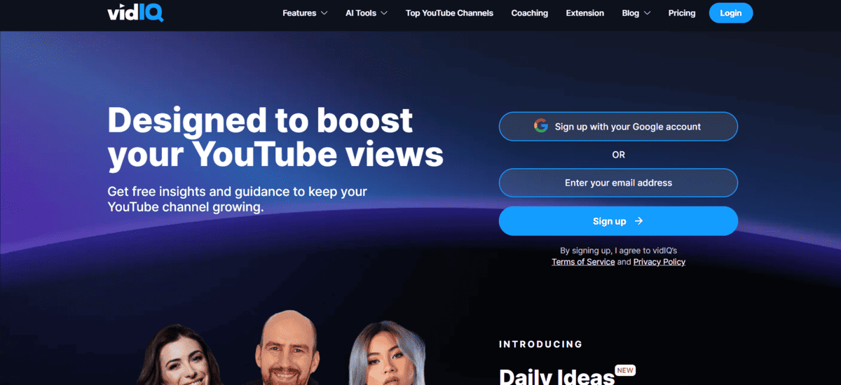 Screenshot 2024-01-31 153852 VidIQ - Best AI Tools for YouTubers