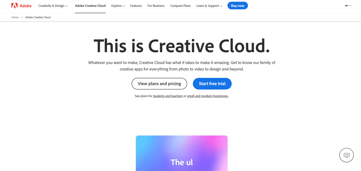 Adobe Creative Cloud Adobe Creative Cloud