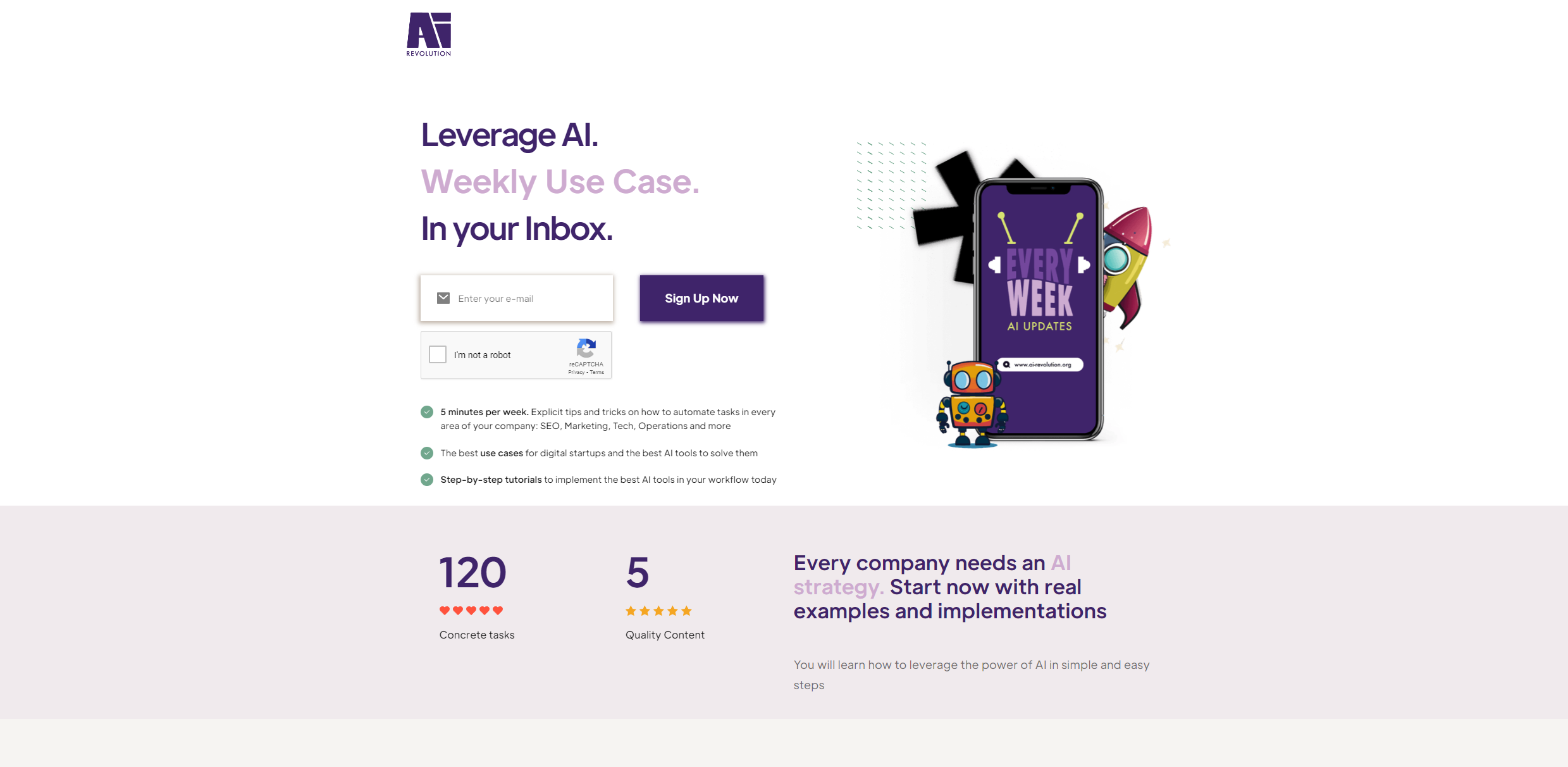 Screenshot 2024-05-07 133710 ai revolution- Best AI Newsletters