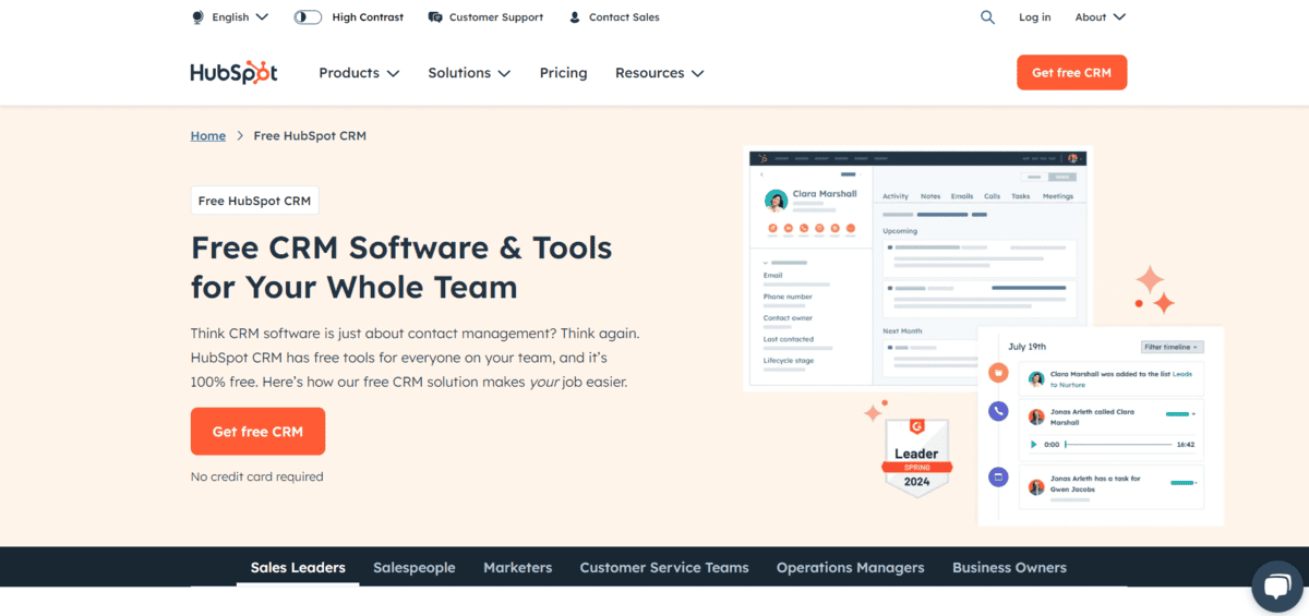 Hubspot CRM Hubspot CRM